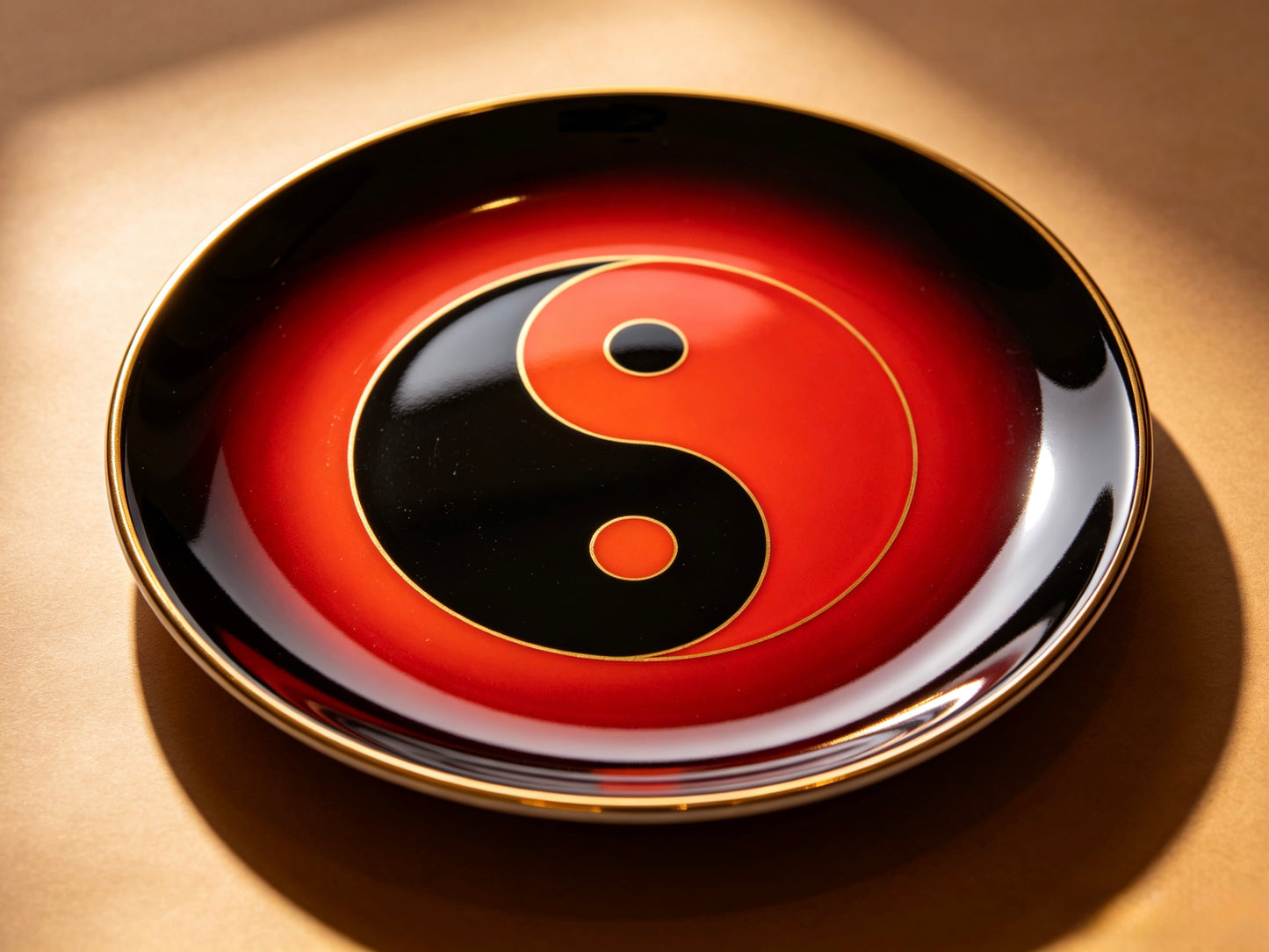 Tai Chi Dinner Plate