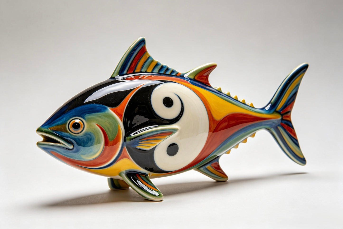 Tai Chi Fish-shaped Ornament