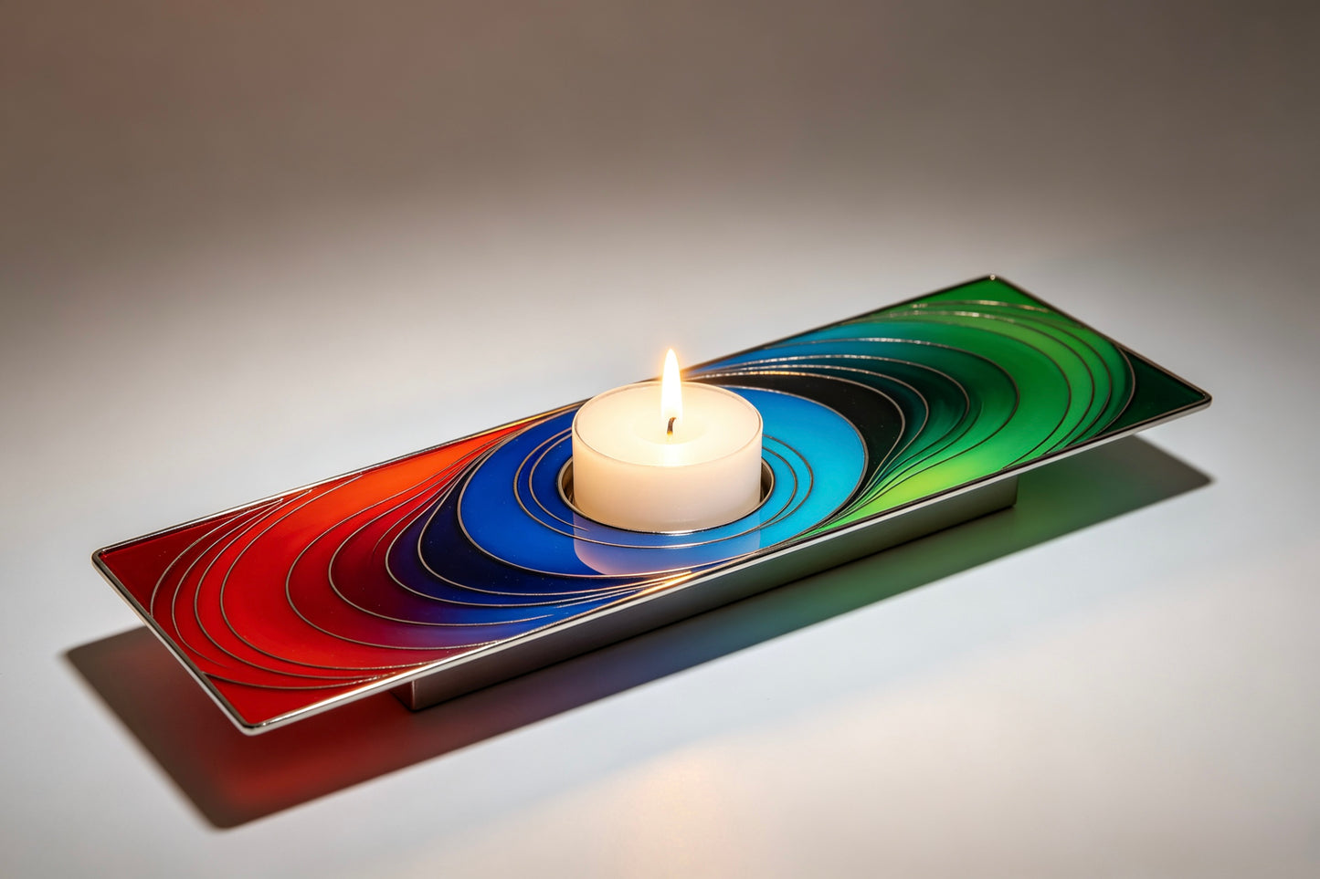 Tai Chi Rectangular Candlestick