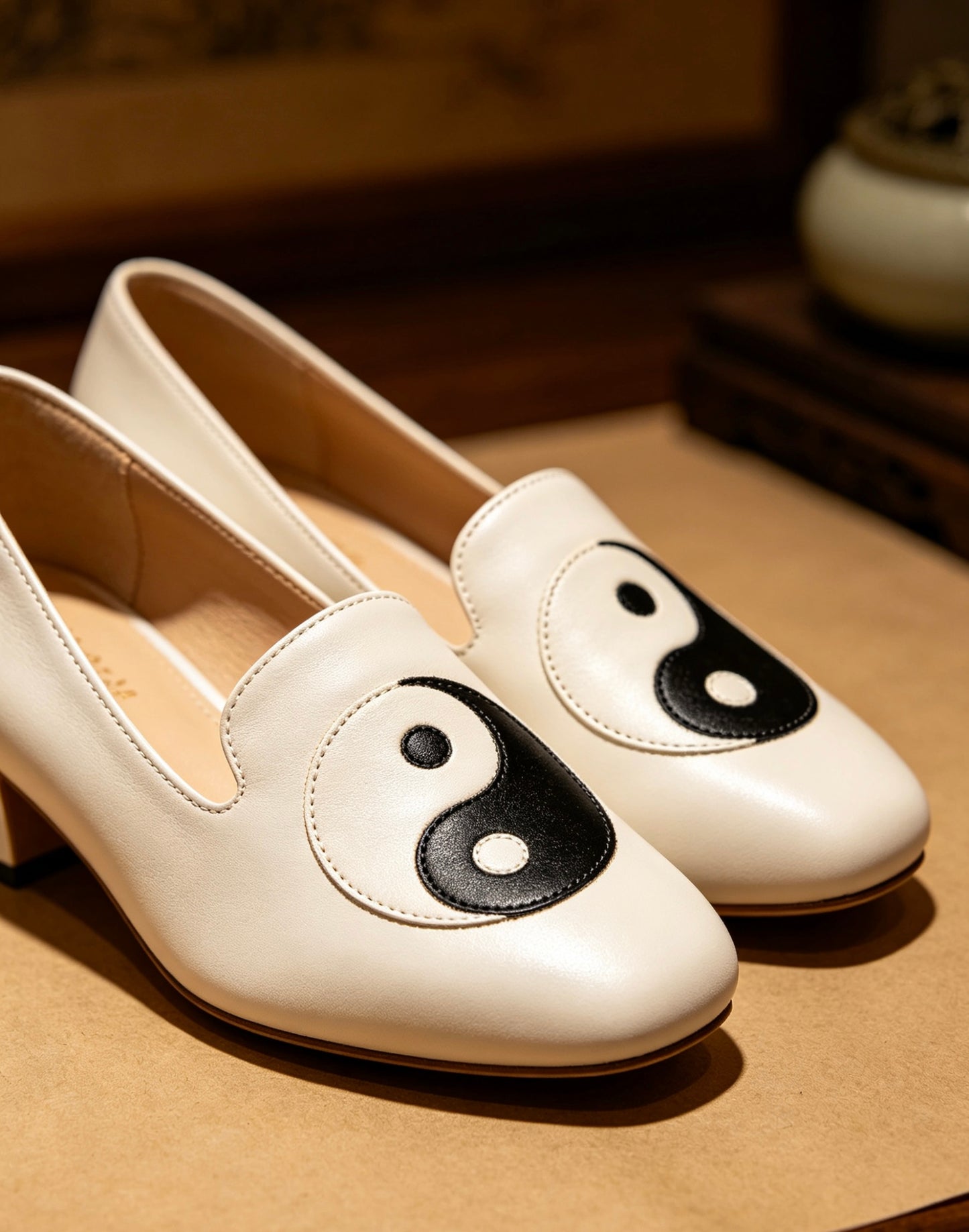 Tai Chi Women's Leather Shoes