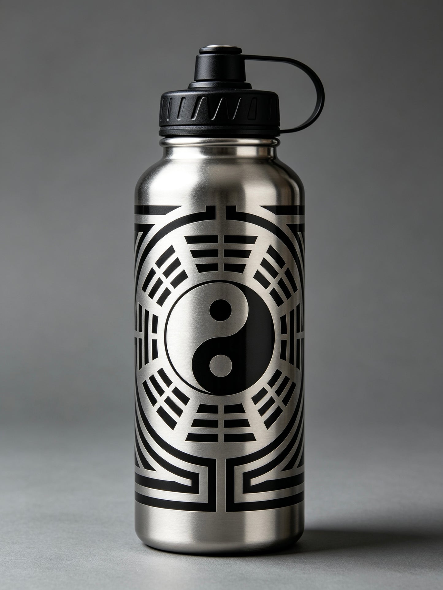Tai Chi Stainless Steel Insulated Sports Bottle