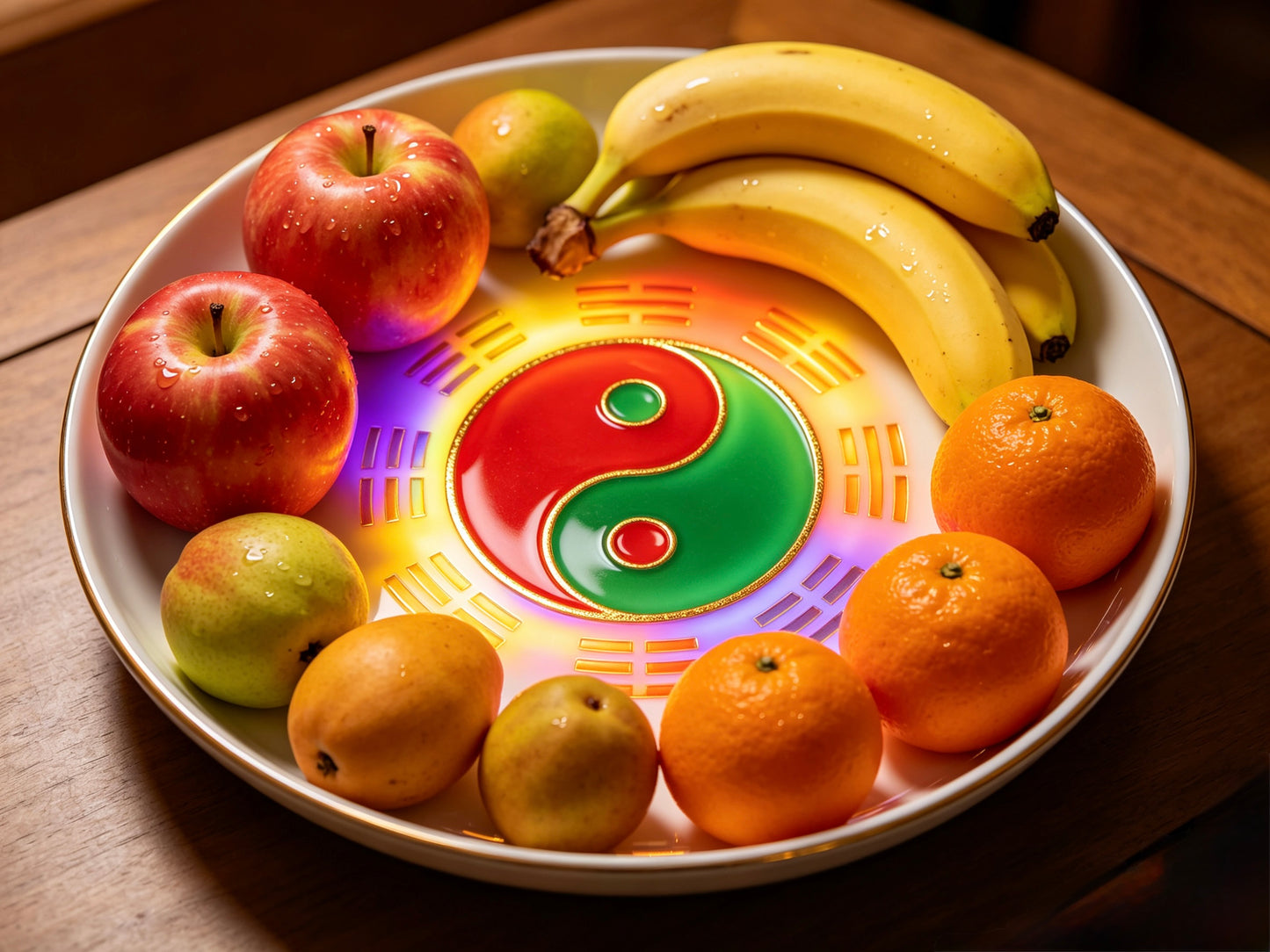 Tai Chi Fruit Plate