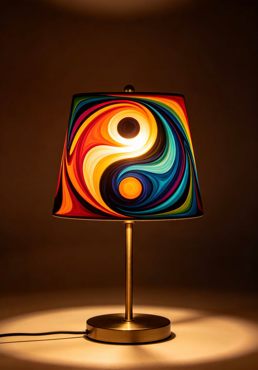 Tai Chi Diamond Table Lamp