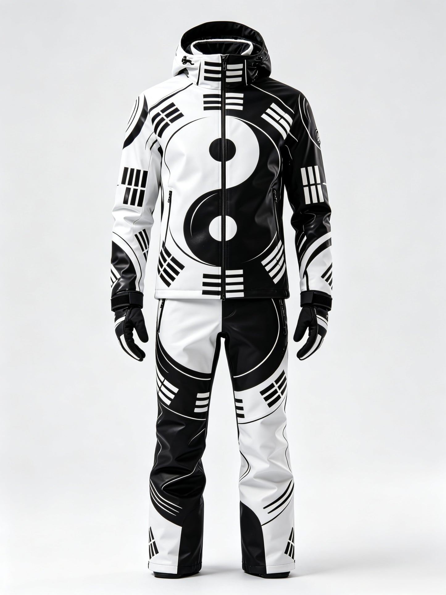 Tai Chi Pattern Ski Suit