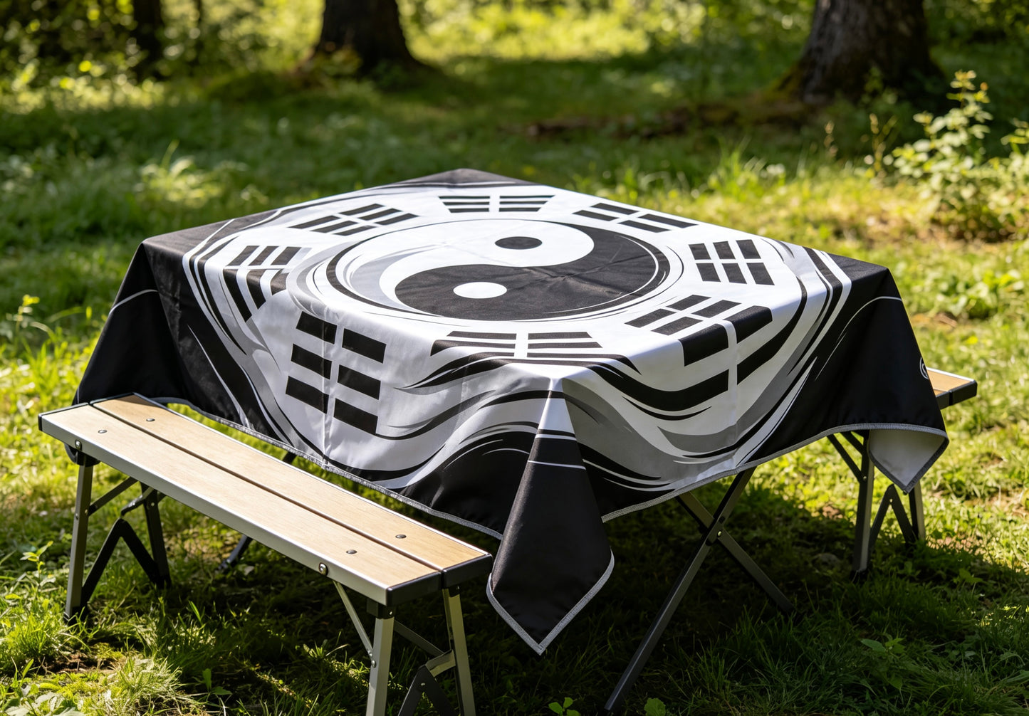 Tai Chi Outdoor Tablecloth