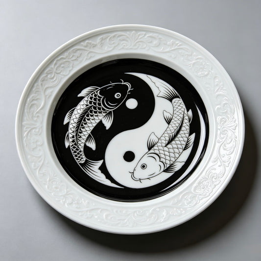 Tai Chi Classic Pattern Plate