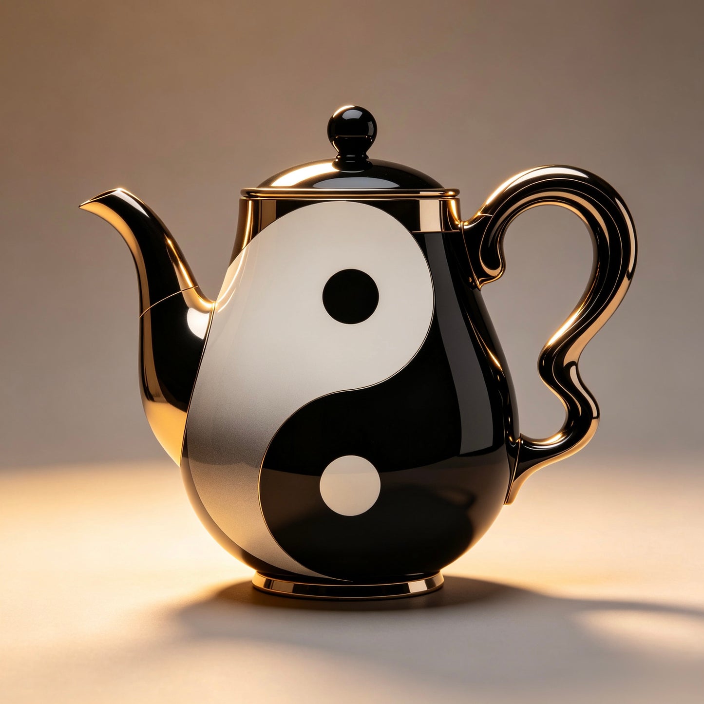 Tai Chi Bulbous Belly Teapot