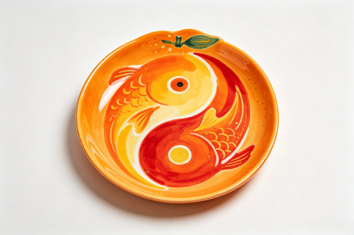 Tai Chi Fruit Plate Ornament