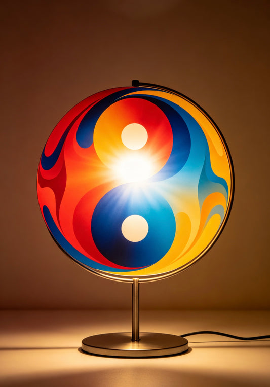 Tai Chi Spherical Table Lamp