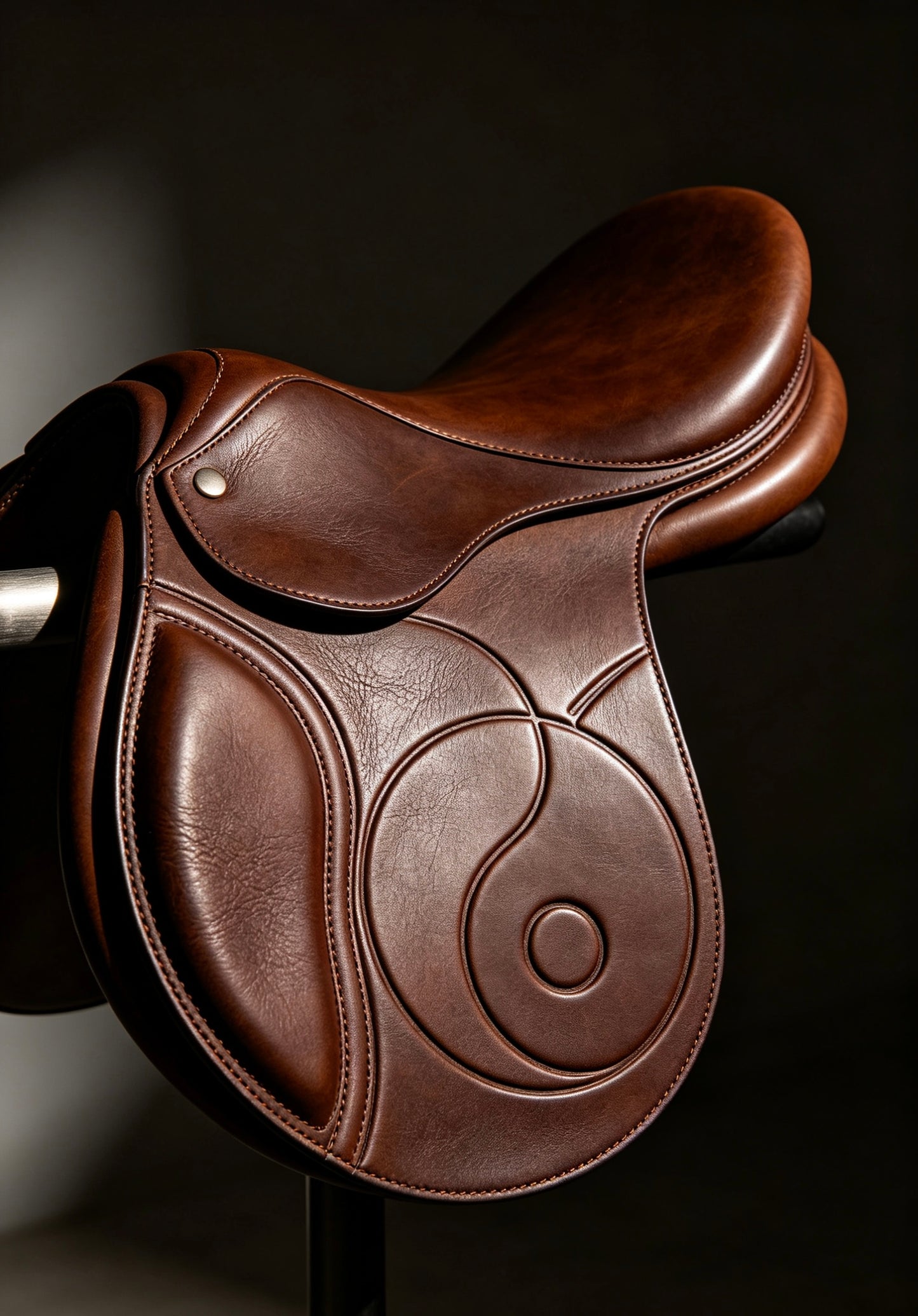 Tai Chi Handmade Genuine Leather Saddle