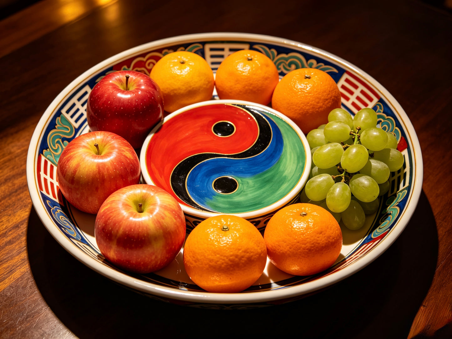 Tai Chi Fruit Plate