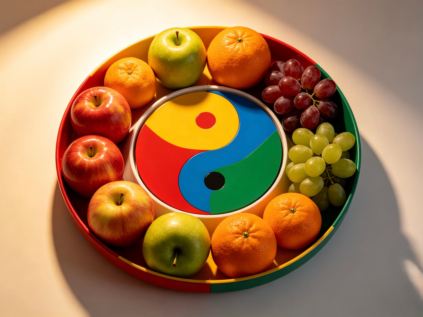 Tai Chi Fruit Plate