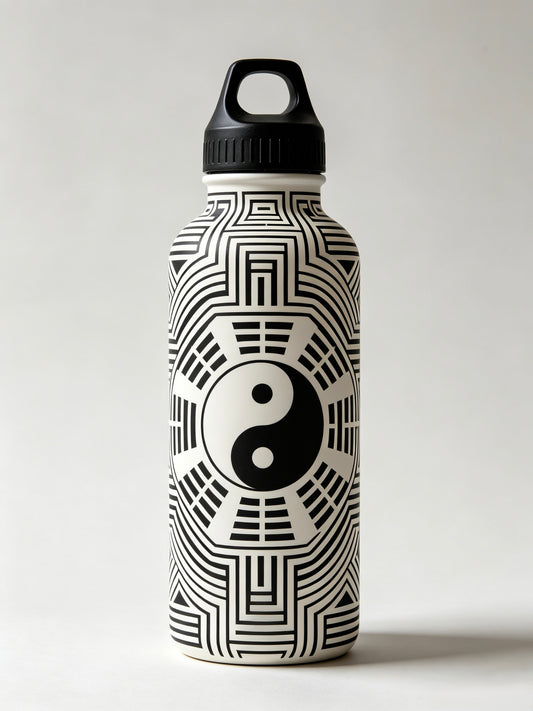 Tai Chi Stainless Steel Insulated Sports Bottle