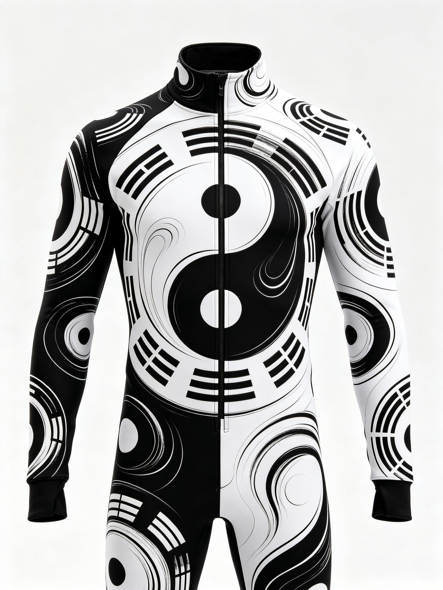 Tai Chi Pattern Ski Suit