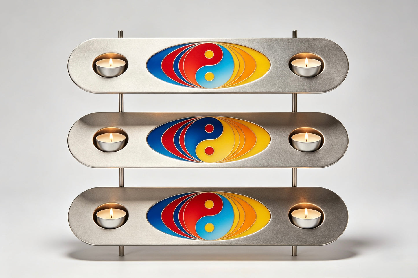 Tai Chi Three-Tier Tabletop Candle
