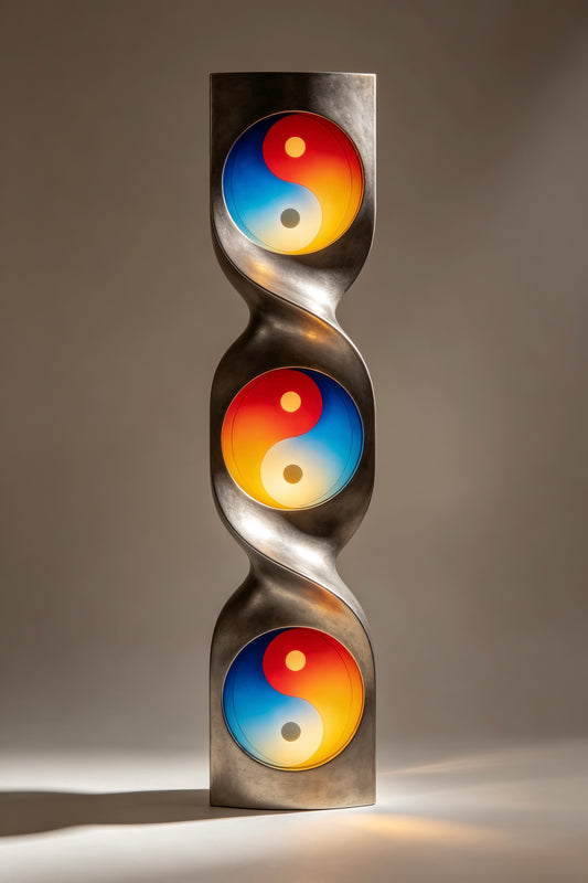 Tai Chi Tall Candlestick