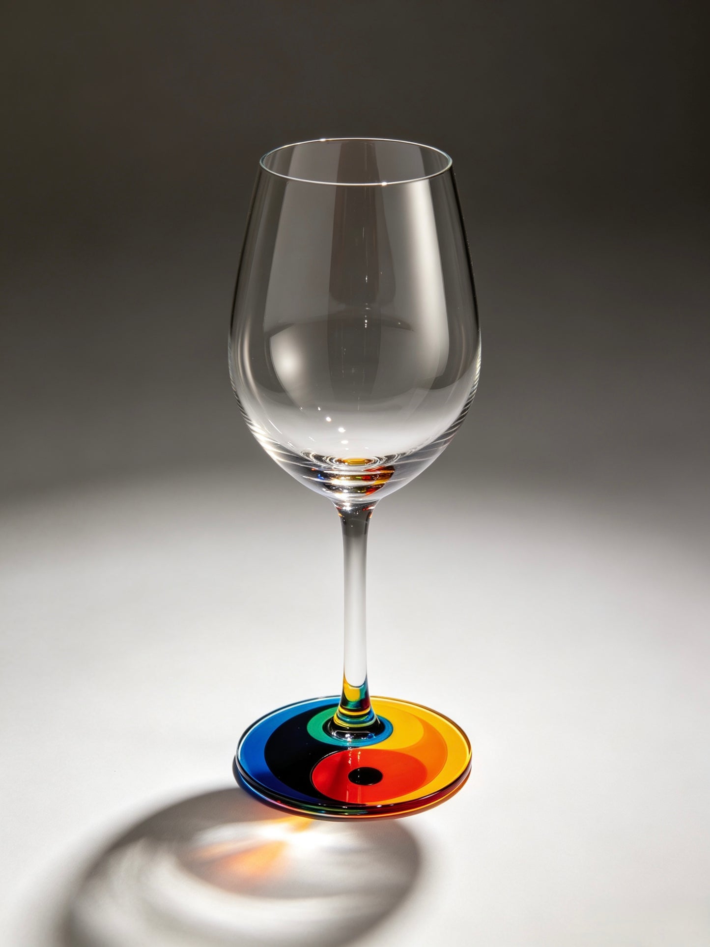 Tai Chi Wine Glass