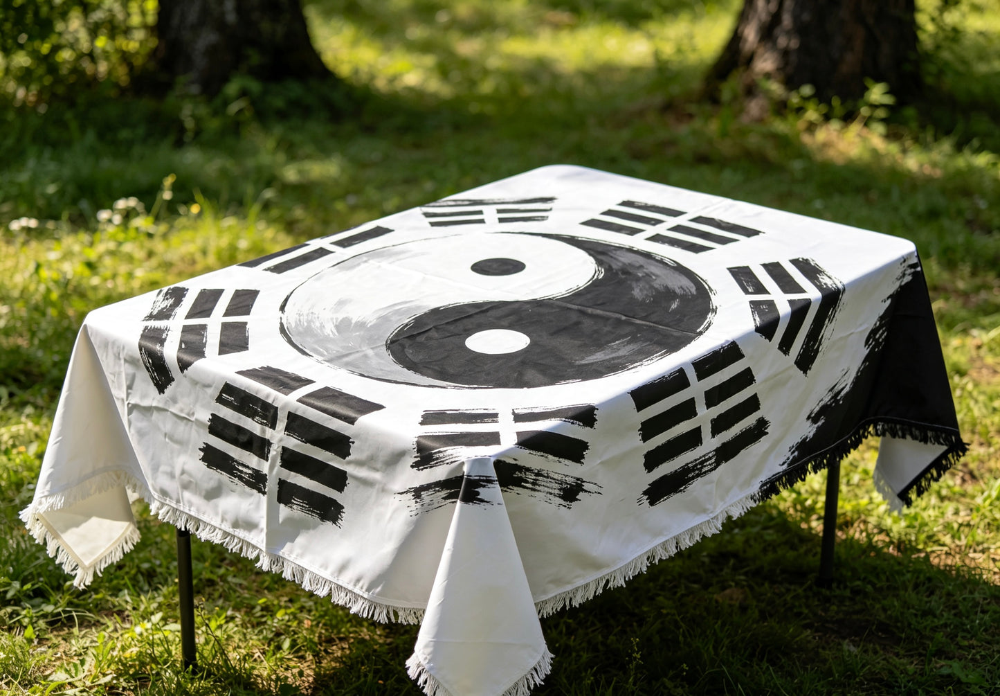 Tai Chi Outdoor Tablecloth